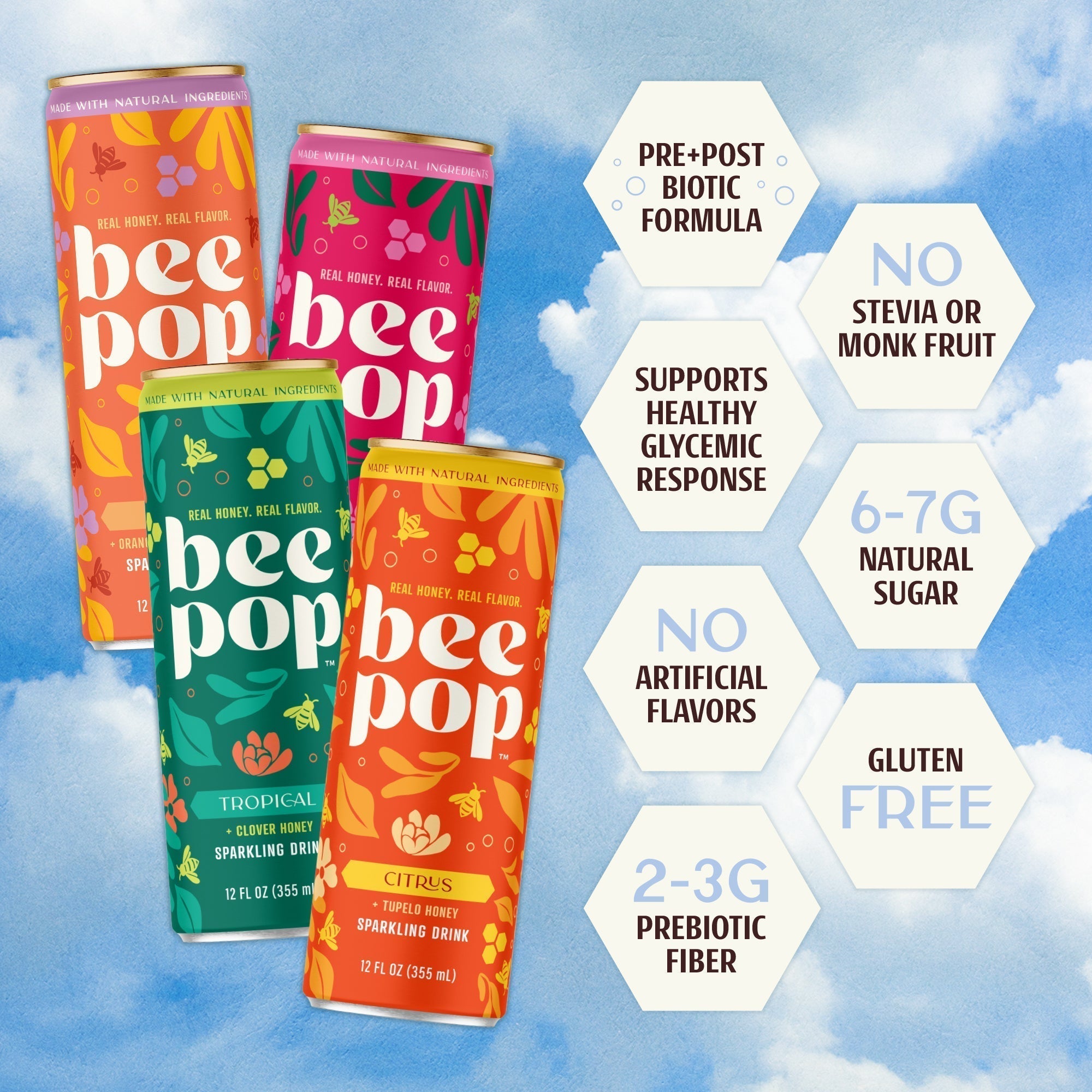 BeePop vs. Other Sparkling Drinks: A Healthier Soda Alternative