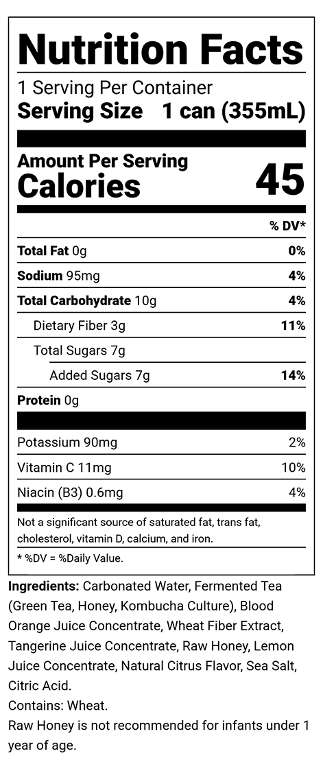 Citrus Nutrition Facts